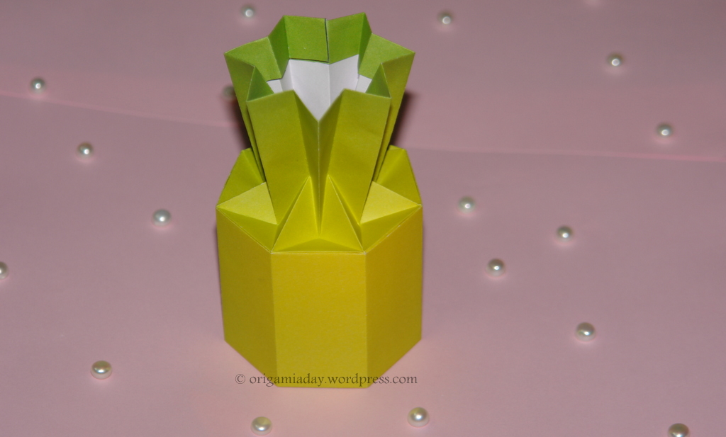 Изделия из бумаги оригами ваза