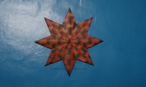 Origami 8 Pointed Star